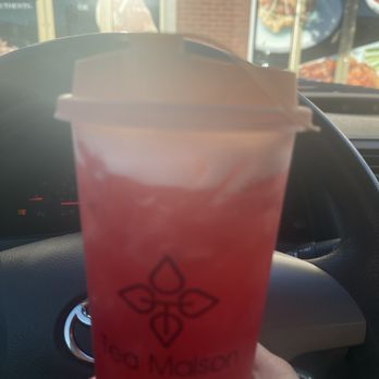 Tea Maison - Strawberry Green Tea - Juice Bars & Smoothies Near Me - Las Vegas, Nevada Tea Maison - Strawberry Green Tea - Juice Bars & Smoothies Near Me - Las Vegas, Nevada