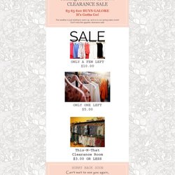 Heaven On Earth Emporium - 2018  There are always fabulous close out items in the Sale Room...$3.$5.$10 items.  Check it out!