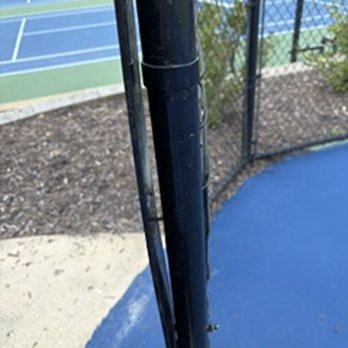 Mounted-Up - Installed plate to keep people from reaching thru - Security Systems Near Me