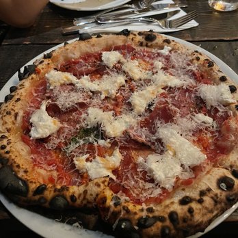 Lupo - Burrata Soppressata - Pizza Near Me - Seattle, Washington