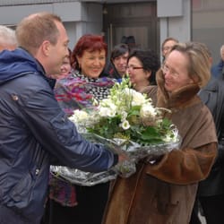 Kaiserviertel Saarbrücken - Charlotte Britz (mitte) Dominic Wirtz (links) Lena Wandelhöfer (rechts)