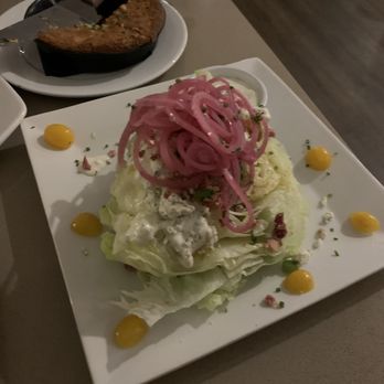 Stagecoach - Loaded wedge salad and delicious jalapeño cornbread. - Steakhouses Near Me - Sedona, Arizona
