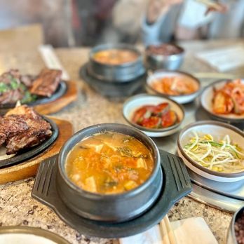 Shik Do Rak - a table full of food - Korean Near Me - Northridge, California Shik Do Rak - a table full of food - Korean Near Me - Northridge, California