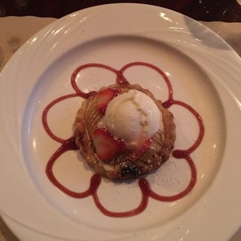 Bliss 46 Bistro - Apple tart with ice cream - French Near Me - Sunnyside, New York Bliss 46 Bistro - Apple tart with ice cream - French Near Me - Sunnyside, New York