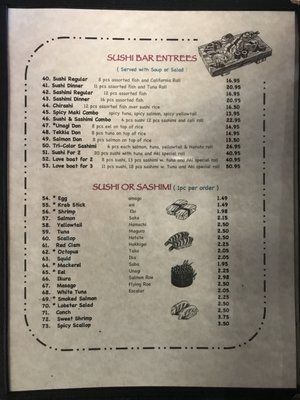 Menu photo 7 Aki Sushi Ocala, FL