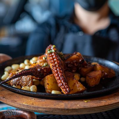 Photo of Bravo Peruvian Kitchen - Coral Springs, FL, US. Pulpo Anticichero~ grilled octopus