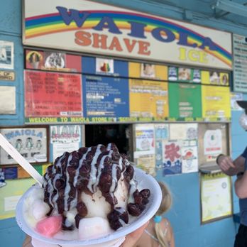 Waiola Shave Ice - Azuki Bowl. - Ice Cream & Frozen Yogurt Near Me - Honolulu, Hawaii Waiola Shave Ice - Azuki Bowl. - Ice Cream & Frozen Yogurt Near Me - Honolulu, Hawaii