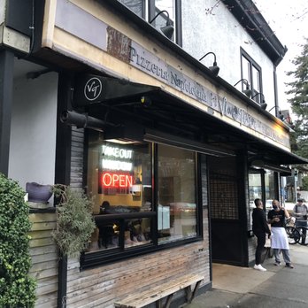 Via Tevere Pizzeria - Front of restaurant~ - Italian Near Me - Vancouver, British Columbia