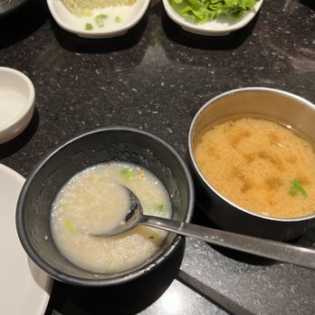 Jeju Fresh Fish - 2/4/2022 Combo C abalone porridge + miso soup - Japanese Near Me - Los Angeles, California Jeju Fresh Fish - 2/4/2022 Combo C abalone porridge + miso soup - Japanese Near Me - Los Angeles, California