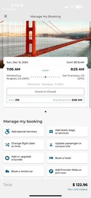 Frontier Airlines by null