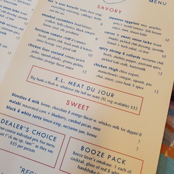 Little Bear - Menu! - New American Near Me - Atlanta, Georgia