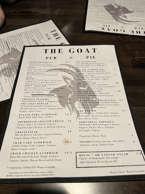 The GOAT Pub & Pie by null