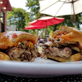 Fire By The Monon - Their hamburgers are pretty tasty too! - American Near Me - Indianapolis, Indiana Fire By The Monon - Their hamburgers are pretty tasty too! - American Near Me - Indianapolis, Indiana