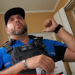 Village Of El Portal - This guy who orders you to respect him by calling him 'officer'