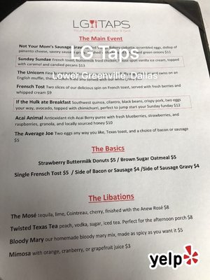 Menu photo 6 Life’s Good Bar & Grill Dallas, TX Menu photo 6 Life’s Good Bar & Grill Dallas, TX