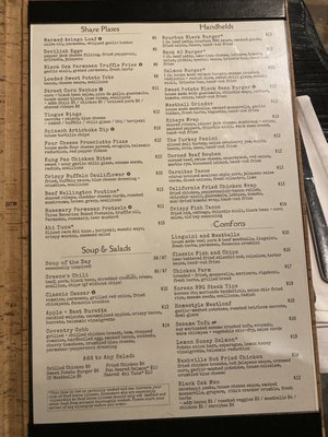 Menu photo 7 Black Oak Kitchen & Drinks Coventry, RI