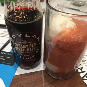 Farm to Burger - Tried this for the first time ever. Floats. :-) - Burgers Near Me - New York, New York