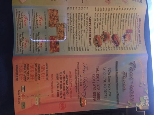 Menu photo 8 Thai - Nese Fusion Lyndhurst, NJ Menu photo 8 Thai - Nese Fusion Lyndhurst, NJ