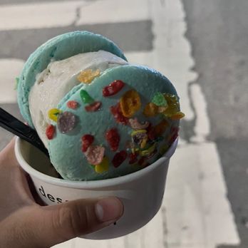 Mini Monster Cafe - fruity pebbles, horchata ice cream - Ice Cream & Frozen Yogurt Near Me - Long Beach, California