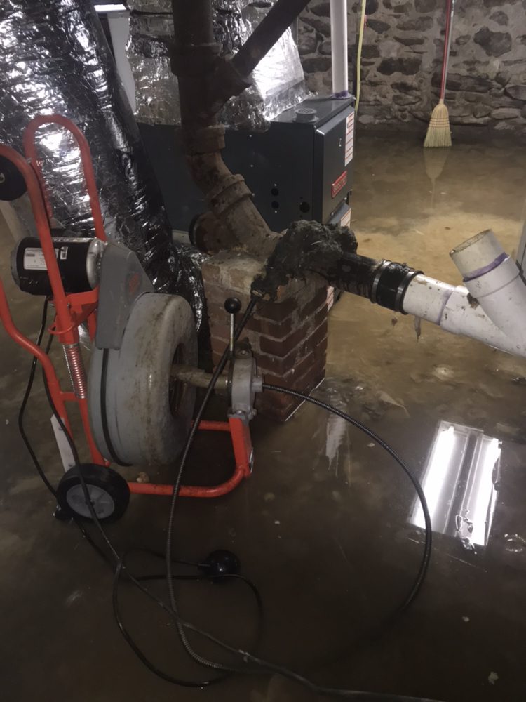 Slide of Clear Clog Drain Cleaning