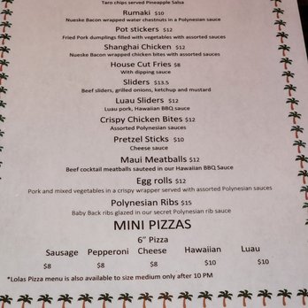 Lolas Pizza Palace - Appetizers - Pizza Near Me - Arlington Heights, Illinois Lolas Pizza Palace - Appetizers - Pizza Near Me - Arlington Heights, Illinois