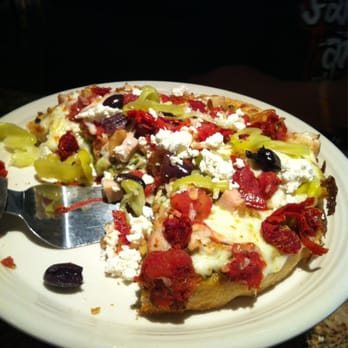 BJ's Restaurant & Brewhouse - Mediterranean deep dish pizza. - Pizza Near Me - Tucson, Arizona BJ's Restaurant & Brewhouse - Mediterranean deep dish pizza. - Pizza Near Me - Tucson, Arizona