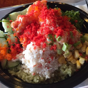 The Low-Key Poke Joint - Regular 3 Scoop Poke Bowl w/ Bootea Rice and Hot Cheetos! - Poke Near Me - Riverside, California The Low-Key Poke Joint - Regular 3 Scoop Poke Bowl w/ Bootea Rice and Hot Cheetos! - Poke Near Me - Riverside, California