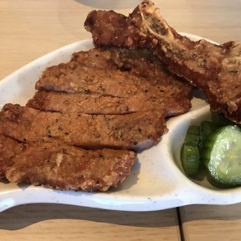Kingchops - Pork Chop Rice for the win ! - Taiwanese Near Me - Industry, California