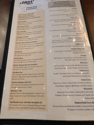 Menu photo 4 Aroy Thai Cafe Houston, TX Menu photo 4 Aroy Thai Cafe Houston, TX