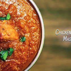 Himalayan Indian Cuisine - Chicken Tikka Masala, one of the best Indian food goes great with Naan.
