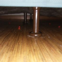 Candy under bed