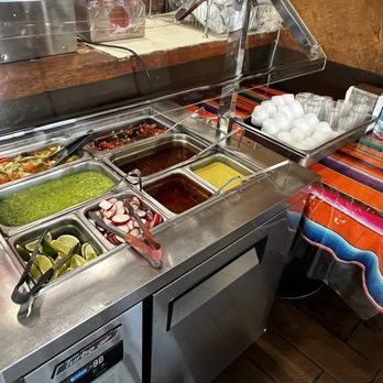 Fiesta Taco - Salsa bar - Tacos Near Me - Pleasanton, California