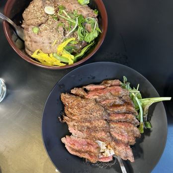 Red Rock - Angus Steak Bowl, Beef Tongue Bowl - Japanese Near Me - Arcadia, California