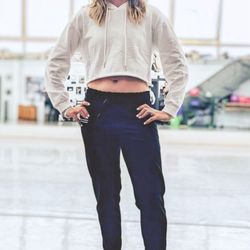 Groovitude Dance - Me, attempting a "hip hop" look. I miss these pants, so comfy.