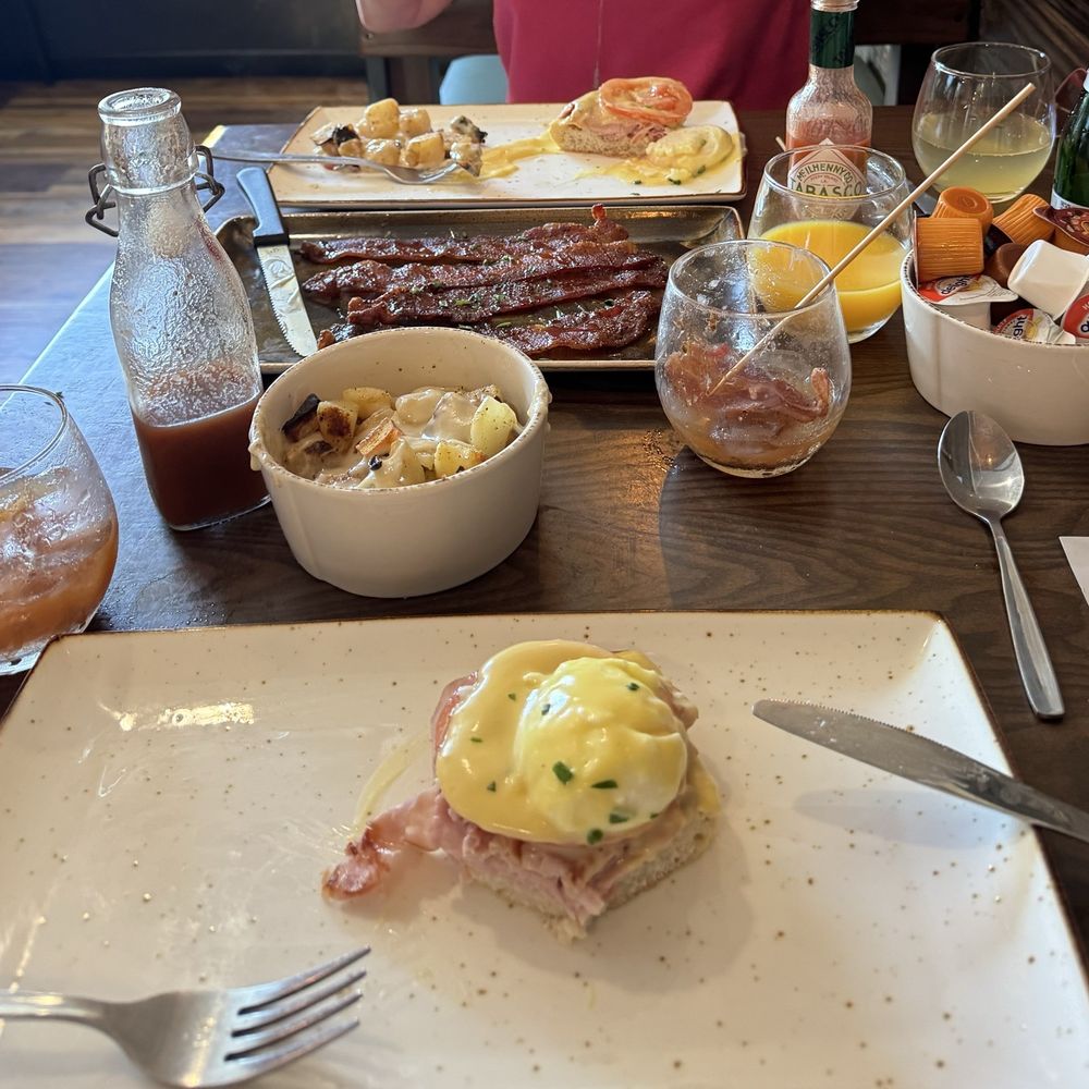 First Watch - Eggs, Benedict, million dollar bacon (soooo good!) and million dollar potatoes and their bloody Mary's were amazing. - Breakfast & Brunch Near Me - Phoenix, Arizona