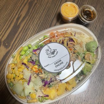 Okie Pokii Cafe - Salmon Poke Bowl - Poke Near Me - Highland Park, New Jersey