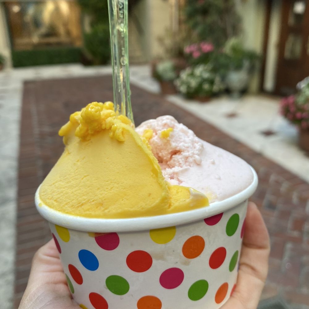 Piccolo Gelato - Mango & peach. - Coffee & Tea Near Me - Palm Beach, Florida