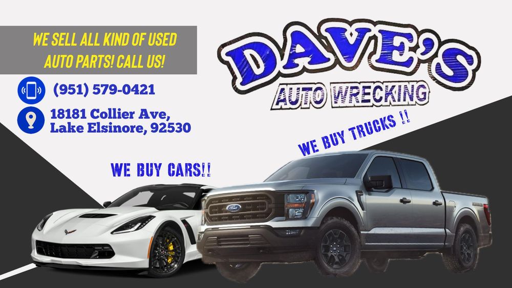 Daves auto wrecking