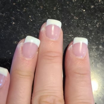 Orchid Nails & Spa - White gel paint I have to clean up. This is just part of my left hand; my right is the same. - Nail Salons Near Me - Bremerton, Washington Orchid Nails & Spa - White gel paint I have to clean up. This is just part of my left hand; my right is the same. - Nail Salons Near Me - Bremerton, Washington