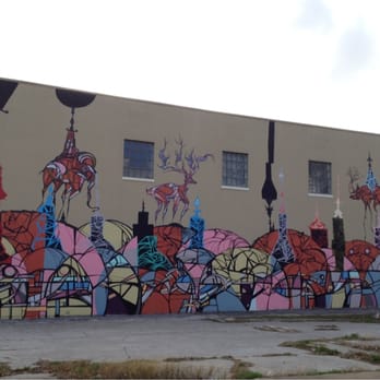 Lawndale Art Center - ""famous monsters" on the north side of the building" - Museums Near Me - Houston, Texas Lawndale Art Center - ""famous monsters" on the north side of the building" - Museums Near Me - Houston, Texas