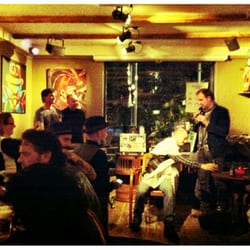 Café De Zondebok en 't Zwarte Schaap - Tijdens een movember feestje.