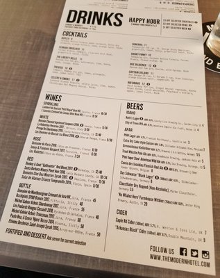 Menu photo 4 Modern Bar and Restaurant Boise, ID Menu photo 4 Modern Bar and Restaurant Boise, ID