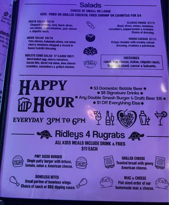 Menu photo 1 Olive Ridley's Plattsburgh, NY