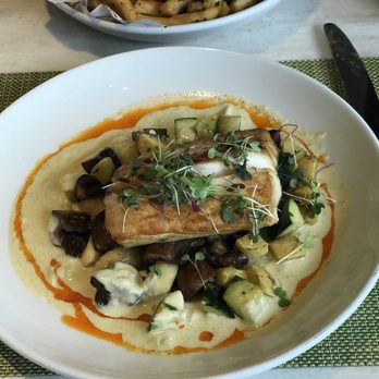 Mariposa - Mahi was delicious! Perfectly cooked and veggies and potato gnocchi were very tasty! - New American Near Me - Honolulu, Hawaii
