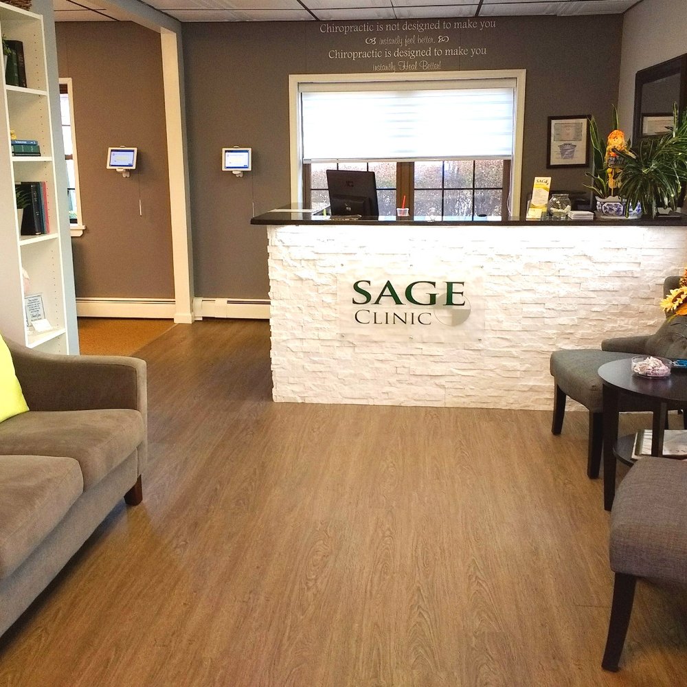 Sage Clinic - Sage Clinic - reception / waiting room - Chiropractors Near Me - Newtown Square, Pennsylvania Sage Clinic - Sage Clinic - reception / waiting room - Chiropractors Near Me - Newtown Square, Pennsylvania