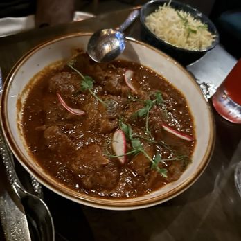 Saffron Modern Indian Dining - Smoked Goat Curry - Indian Near Me - Milwaukee, Wisconsin Saffron Modern Indian Dining - Smoked Goat Curry - Indian Near Me - Milwaukee, Wisconsin