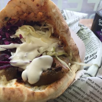 Falafel St-Jacques - Veggie shwarma! Delicious! - Vegetarian Near Me - Lachine, Quebec