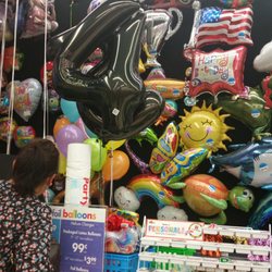 Party City - Warning spent $40 on ballons.they over filled them .soon as I hit the tep change outside all popped but one...would not discount or refund.