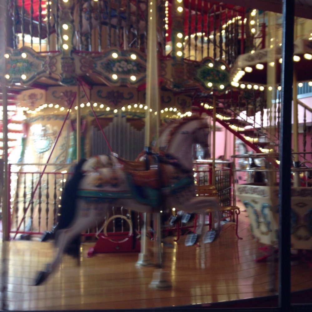 Two story carousel