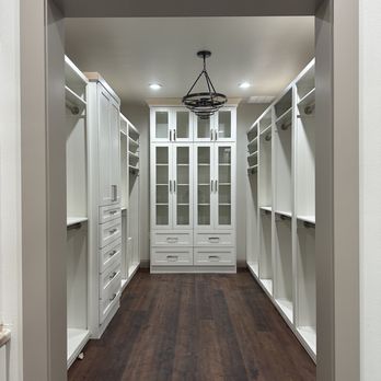 Custom Closet Guys - a large walk in closet - Cabinetry Near Me